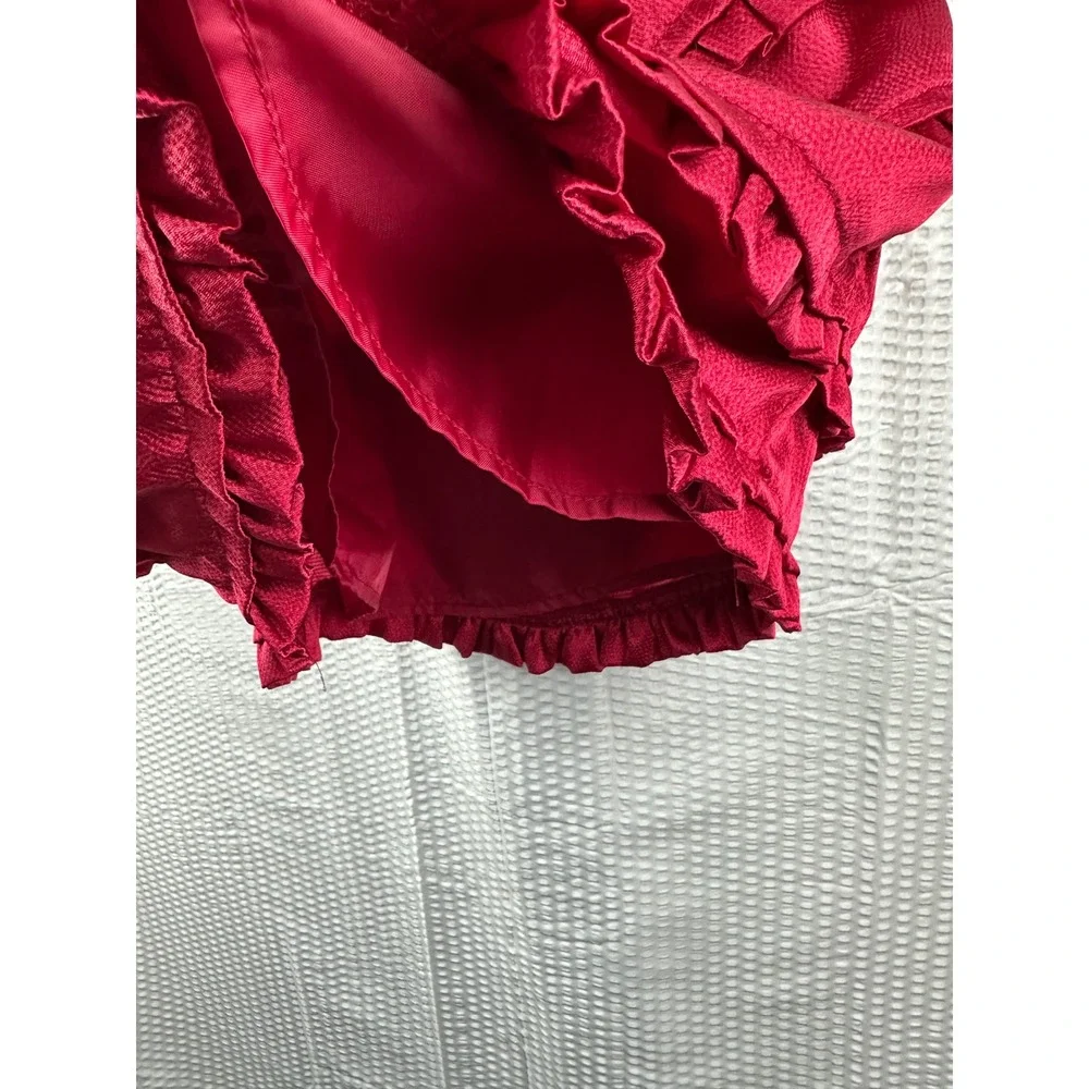 GAP Girl size SMALL 6/7 Red/Burgundy‎ Dress